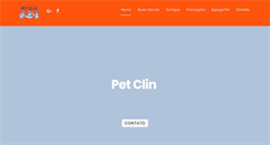 Desktop Screenshot of petclinvet.com.br
