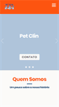 Mobile Screenshot of petclinvet.com.br